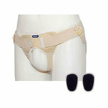 Cargar imagen en el visor de la galería, Inguinal Hernia Truss Belt for Men Single/Double Inguinal or Sports Hernia S
