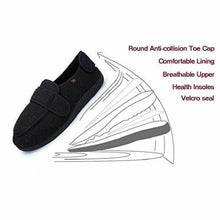 Cargar imagen en el visor de la galería, Orthopedic Slippers Diabetic Neuropathy Safety Shoes Extra Wide Sneakers Flat
