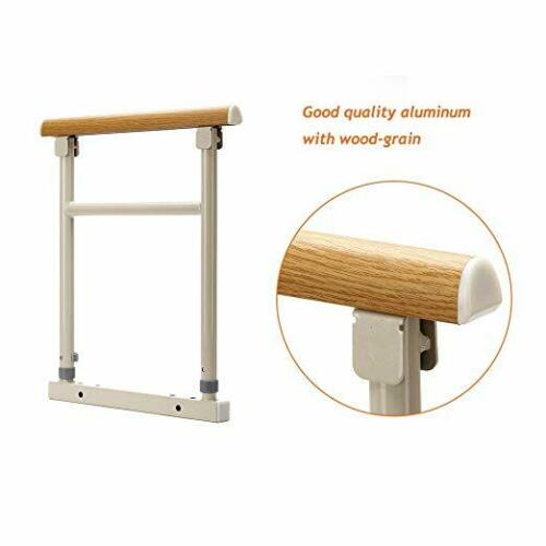 Medical Adjustable Bed Assist Rail Handle and Hand Guard Grab Bar Bedside Safety