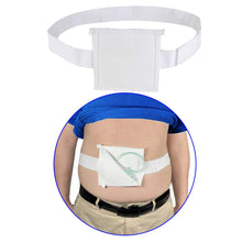 Load image into Gallery viewer, G Tube Holder Feeding Tube Supplies Peg Tube Peritoneal Dialysis Belt Catheter Cover Drainage Belt Pad Abdominal Dialysis Protector Fixation Device Medical Nursing for Men Women
