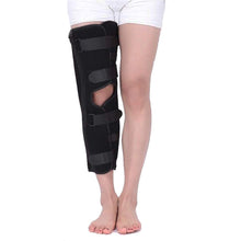 Load image into Gallery viewer, Knee Immobilizer Brace Straight Leg Splint Adjustable Tri-Panel Support L Size
