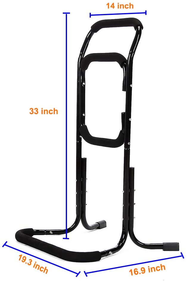 Bed Rails for Elderly Stand Assist Bed Cane for Seniors Chair Assist Devices Lift Assist for Elderly Bed Grab Bar Side Rail Mobility Aids - Recliner Couch Sofa Safe Support