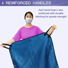 Load image into Gallery viewer, Transfer Board Slide Patient Lift Transfer Belts Lifting Seniors Disabled Positioning Pad Draw Sheet Hospital Bed Pads with Handles for Turning, Lifting &amp; Repositioning (39&quot; X 36&quot;)
